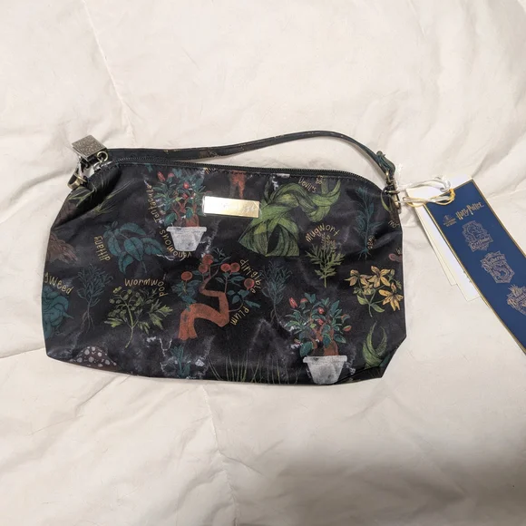 Floral Black Women's Bag - Picture 1 of 5